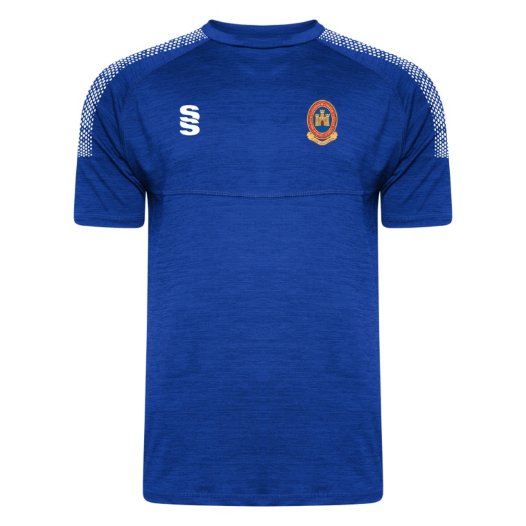Dual Gym T-shirt : Royal Melange