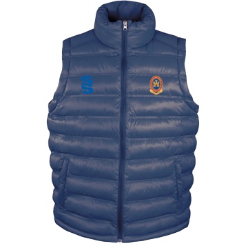 Padded Gilet : Navy