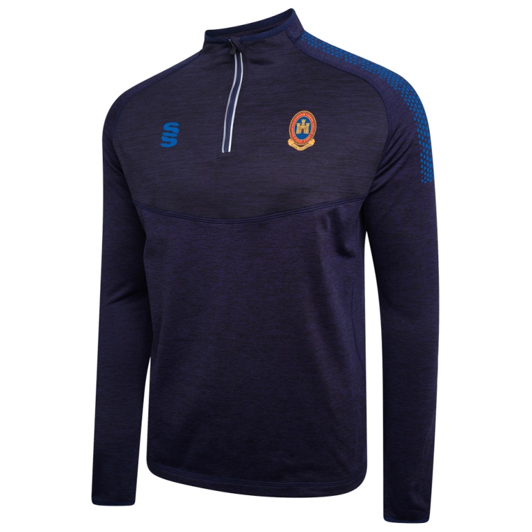 1/4 Zip Dual Performance Top : Navy
