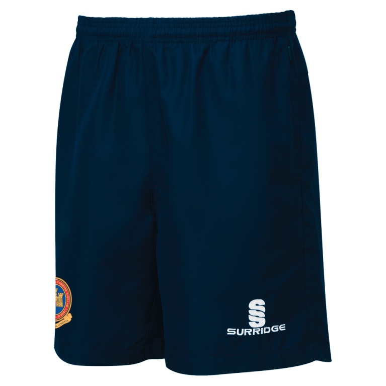 Women's Ripstop Pocketed Shorts : Navy