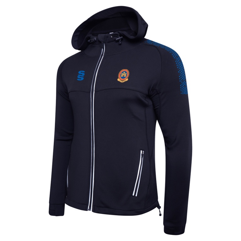 Dual Full Zip Hoody : Navy